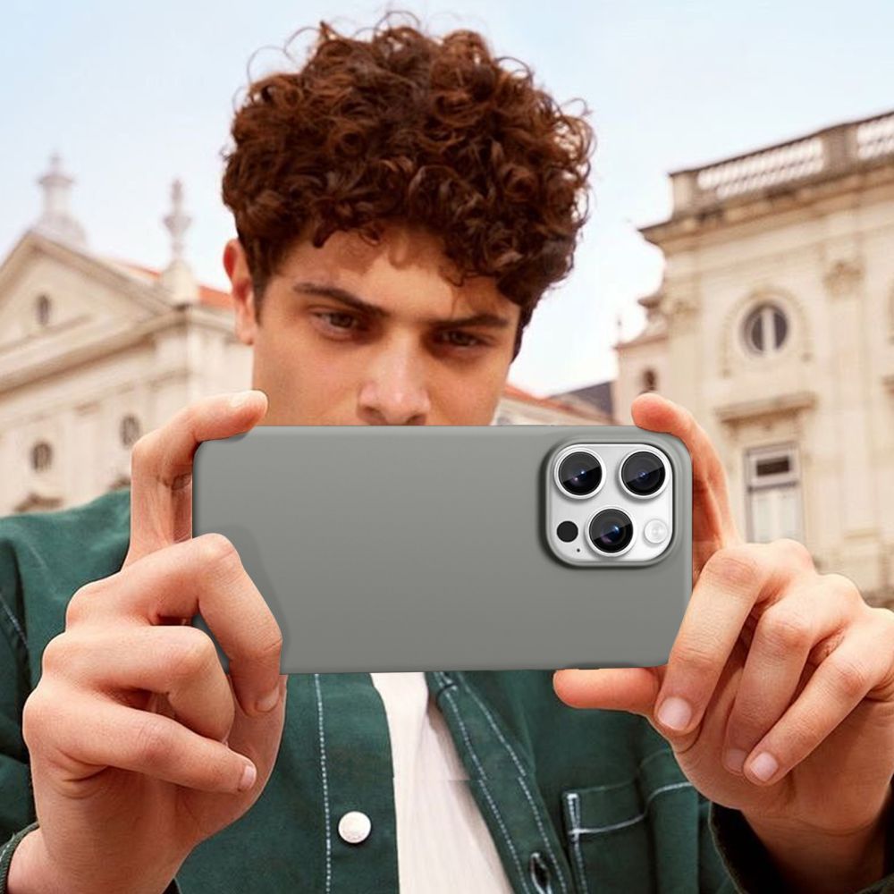 Tech-Protect Silicone MagSafe Case for iPhone 17 Pro Max - Grayeng