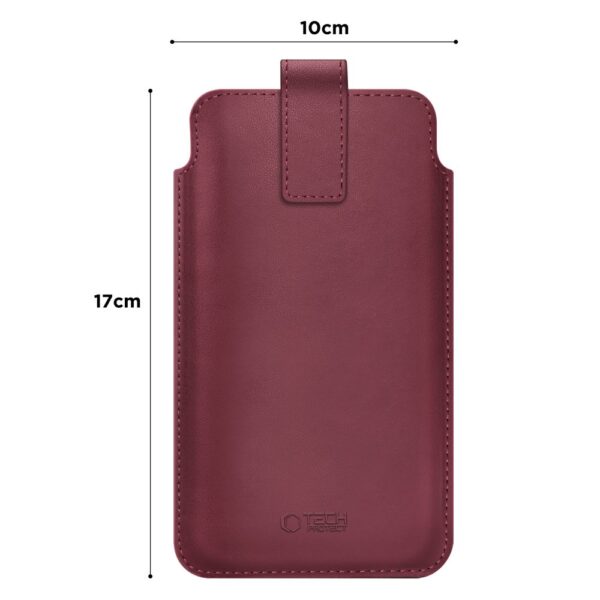 Tech-Protect SM65 case for 6.0-6.9" smartphones - burgundyeng