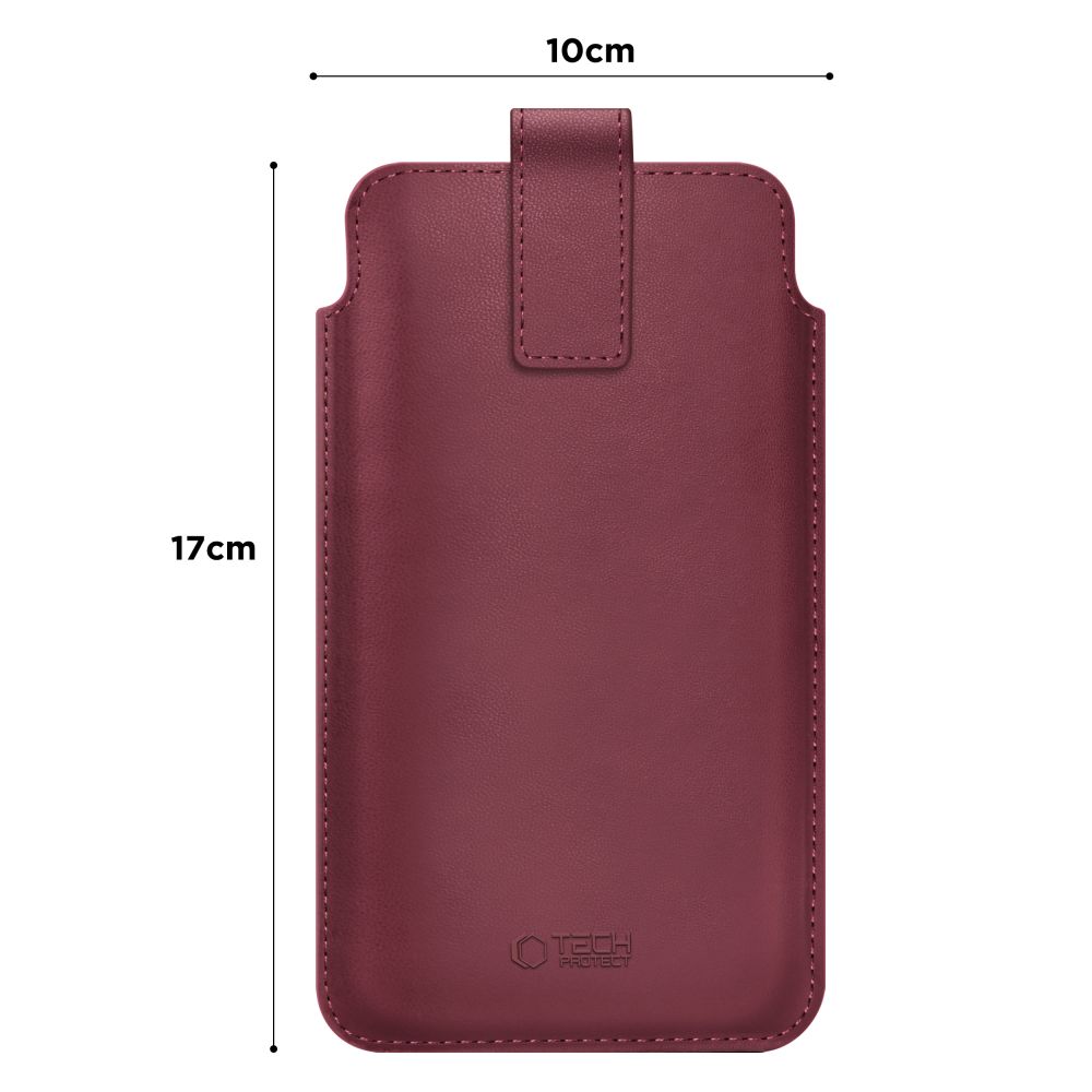 Tech-Protect SM65 case for 6.0-6.9" smartphones - burgundyeng