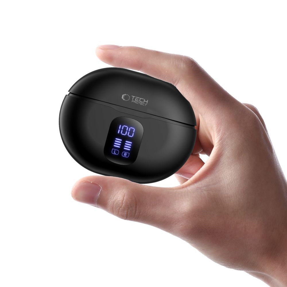 Tech-Protect UltraBoost TWS Pro G2 Headphones - Blackeng