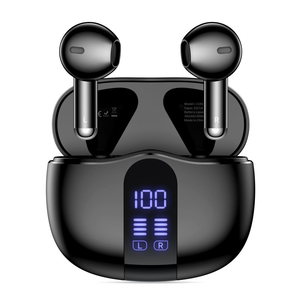 Tech-Protect UltraBoost TWS Core G2 Headphones - Blackeng