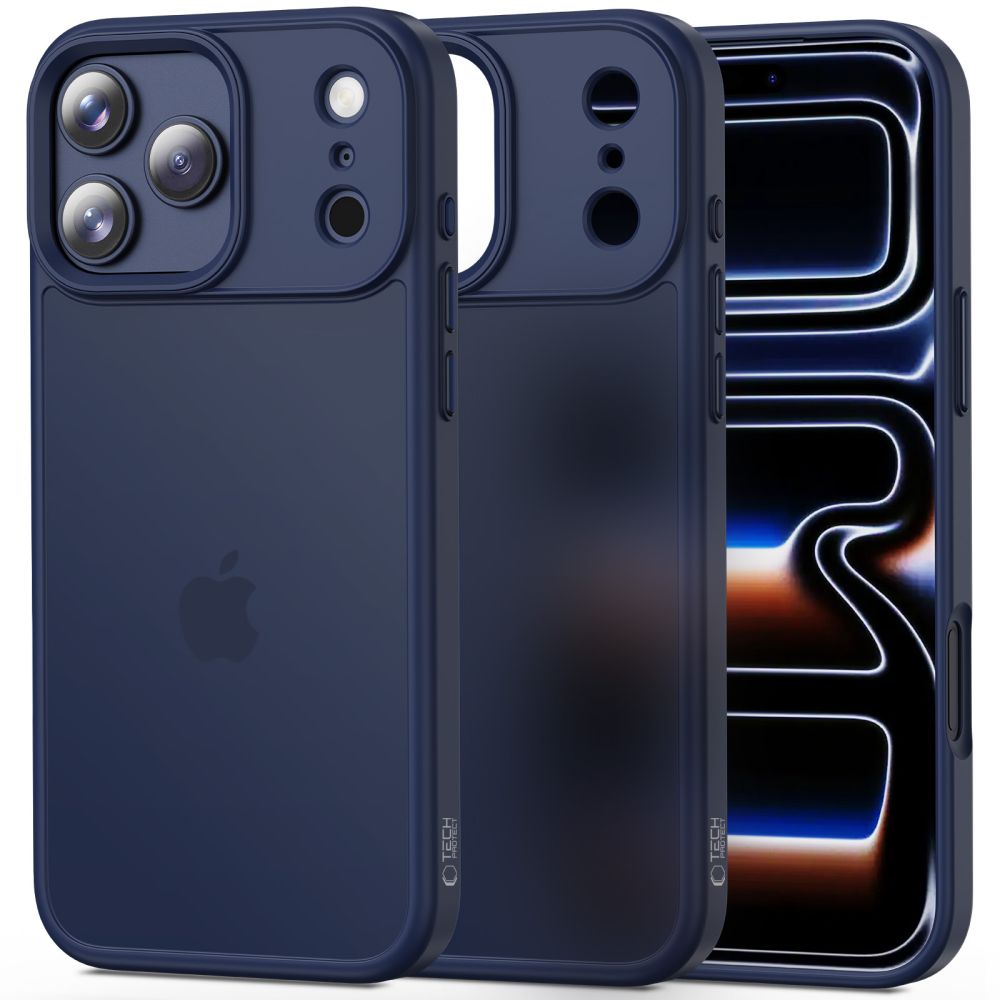 Tech-Protect MagMat Case for iPhone 17 Pro - Matte Navy Blueeng