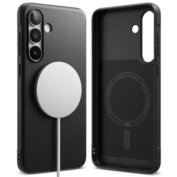Ringke Onyx Magnetic MagSafe Case for Samsung Galaxy S25 FE - Blackeng