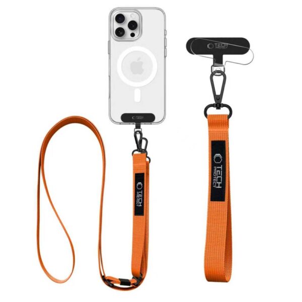 CREATOR: gd-jpeg v1.0 (using IJG JPEG v62), quality = 80 Tech-Protect C6S Rope Crossbody Leash - Orangeeng
