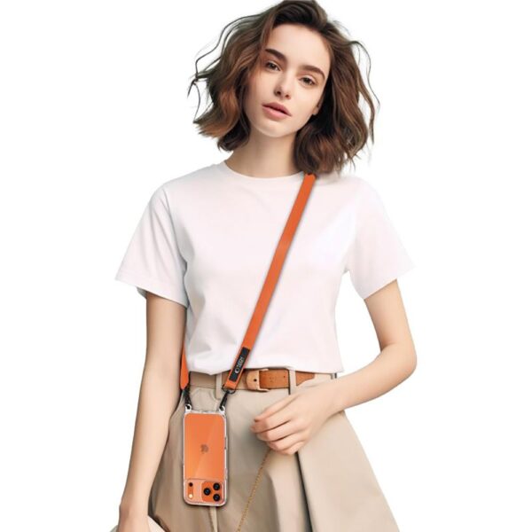 CREATOR: gd-jpeg v1.0 (using IJG JPEG v62), quality = 80 Tech-Protect C6S Rope Crossbody Leash - Orangeeng