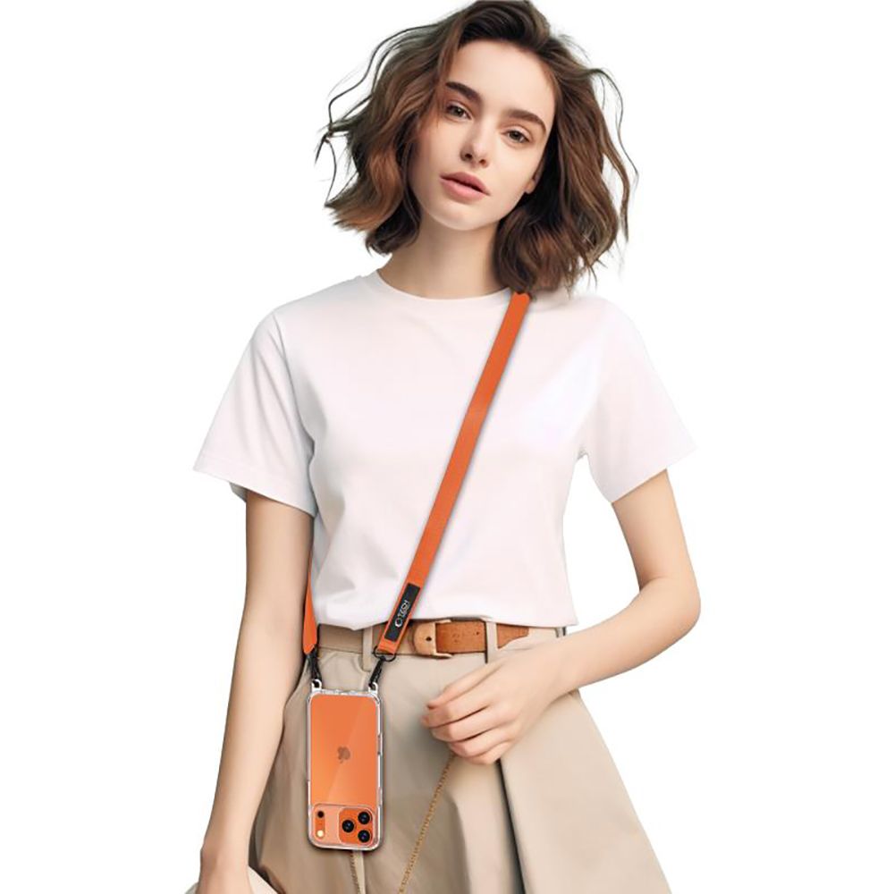 CREATOR: gd-jpeg v1.0 (using IJG JPEG v62), quality = 80 Tech-Protect C6S Rope Crossbody Leash - Orangeeng