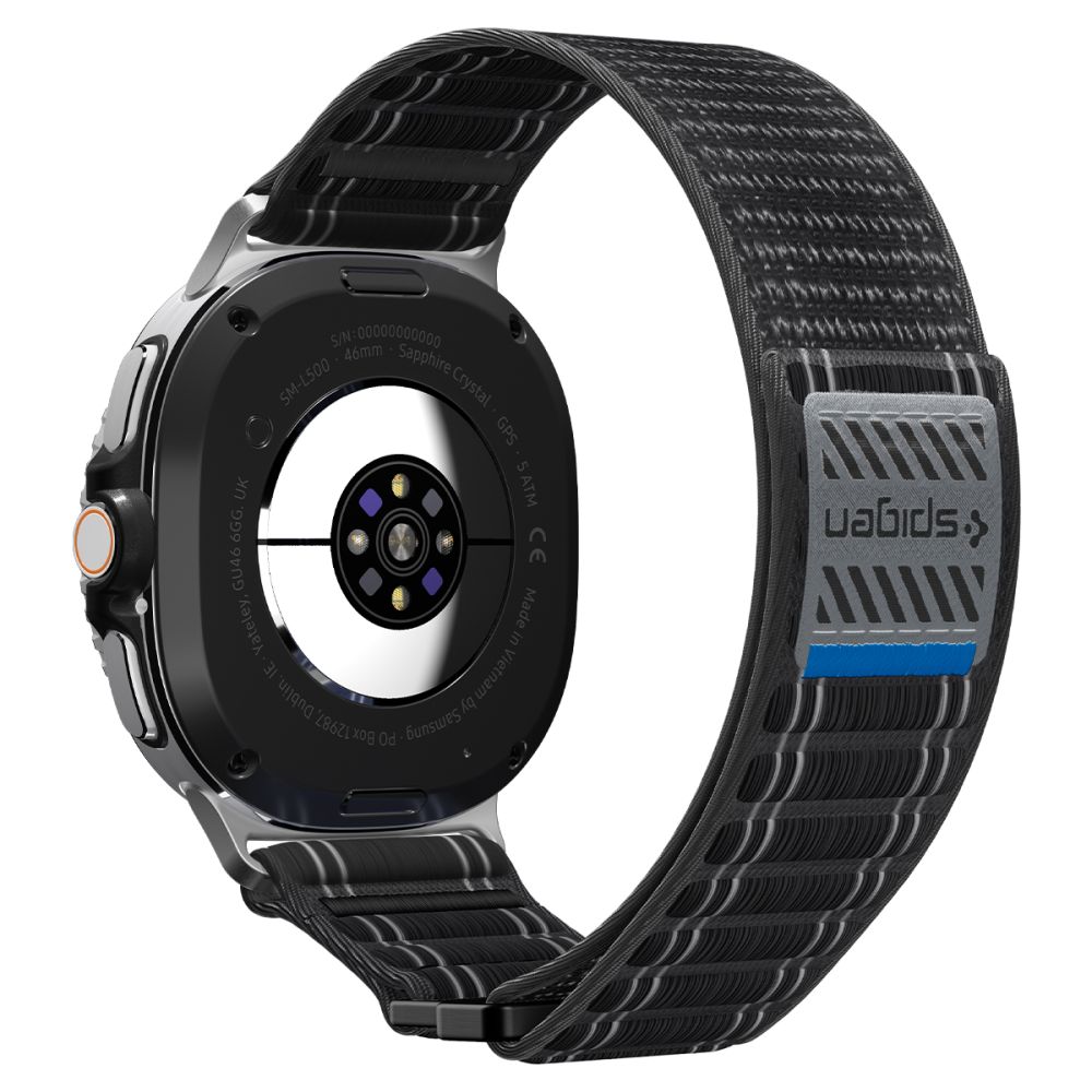 Spigen WBF0 Strap for Samsung Galaxy Watch 40/44/46 mm - Blackeng