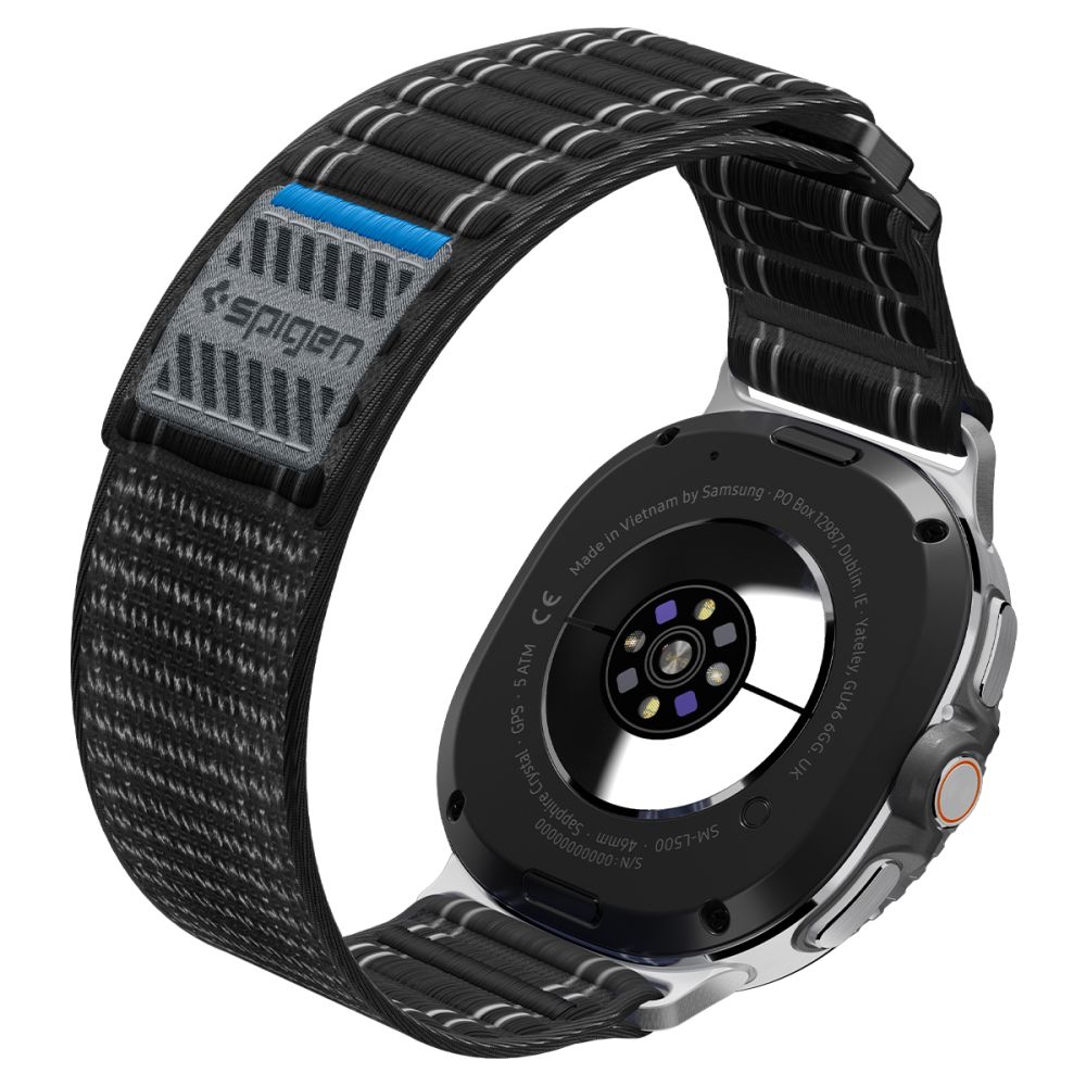 Spigen WBF0 Strap for Samsung Galaxy Watch 40/44/46 mm - Blackeng