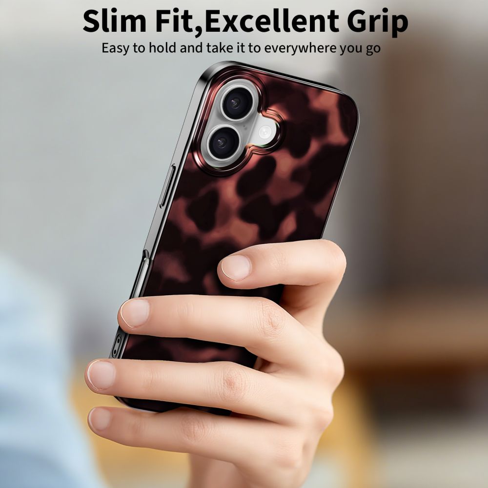 Tech-Protect Lamano MagSafe case for iPhone 16 - black and redeng