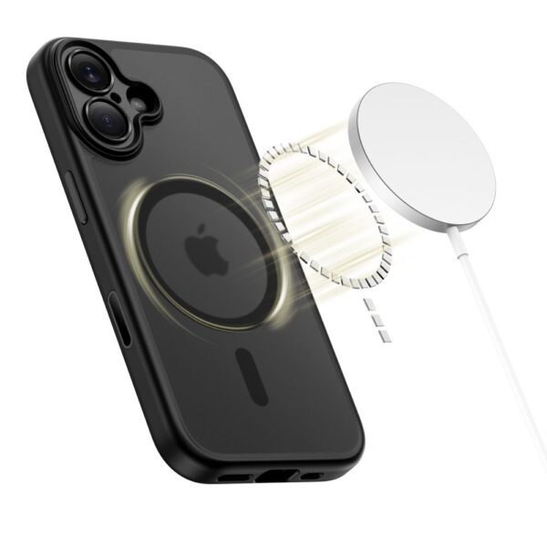Tech-Protect Magpeak Magsafe CC Case for iPhone 17 - Matte Blackeng