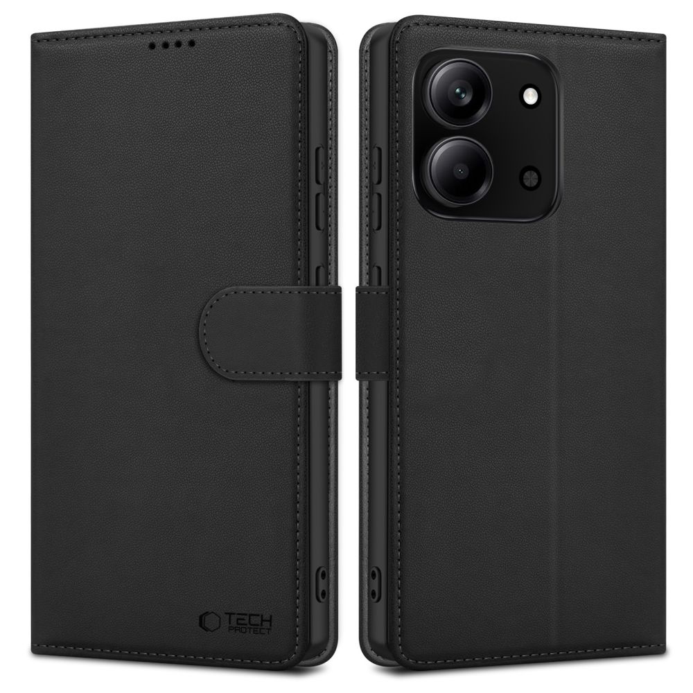 CREATOR: gd-jpeg v1.0 (using IJG JPEG v62), quality = 80 Tech-Protect Wallet Case for Xiaomi Redmi 15C 173mm / Poco 85C 173mm - Blackeng