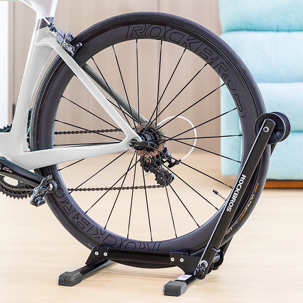 Rockbros 27210001001 Folding Bicycle Stand - Blackeng