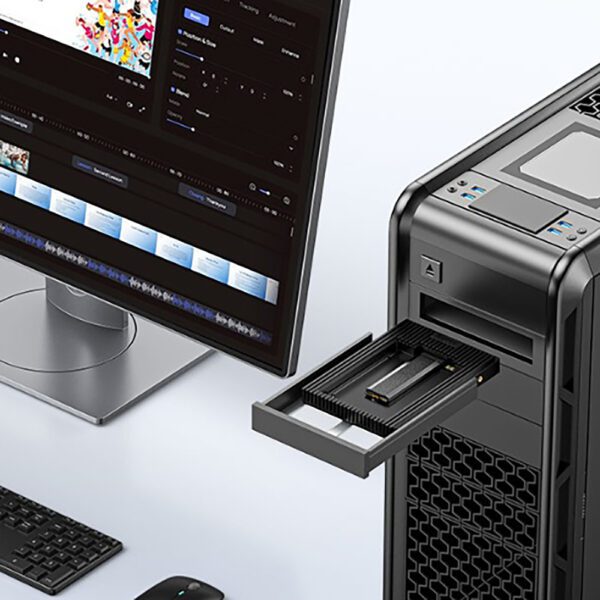 Orico D2NS-6G M.2 NGFF to 3.5" Drive Adapter - Blackeng