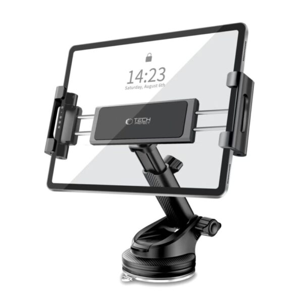CREATOR: gd-jpeg v1.0 (using IJG JPEG v62), quality = 80 Tech-Protect V4 Car Tablet Holder for Cockpit Mount - Blackeng