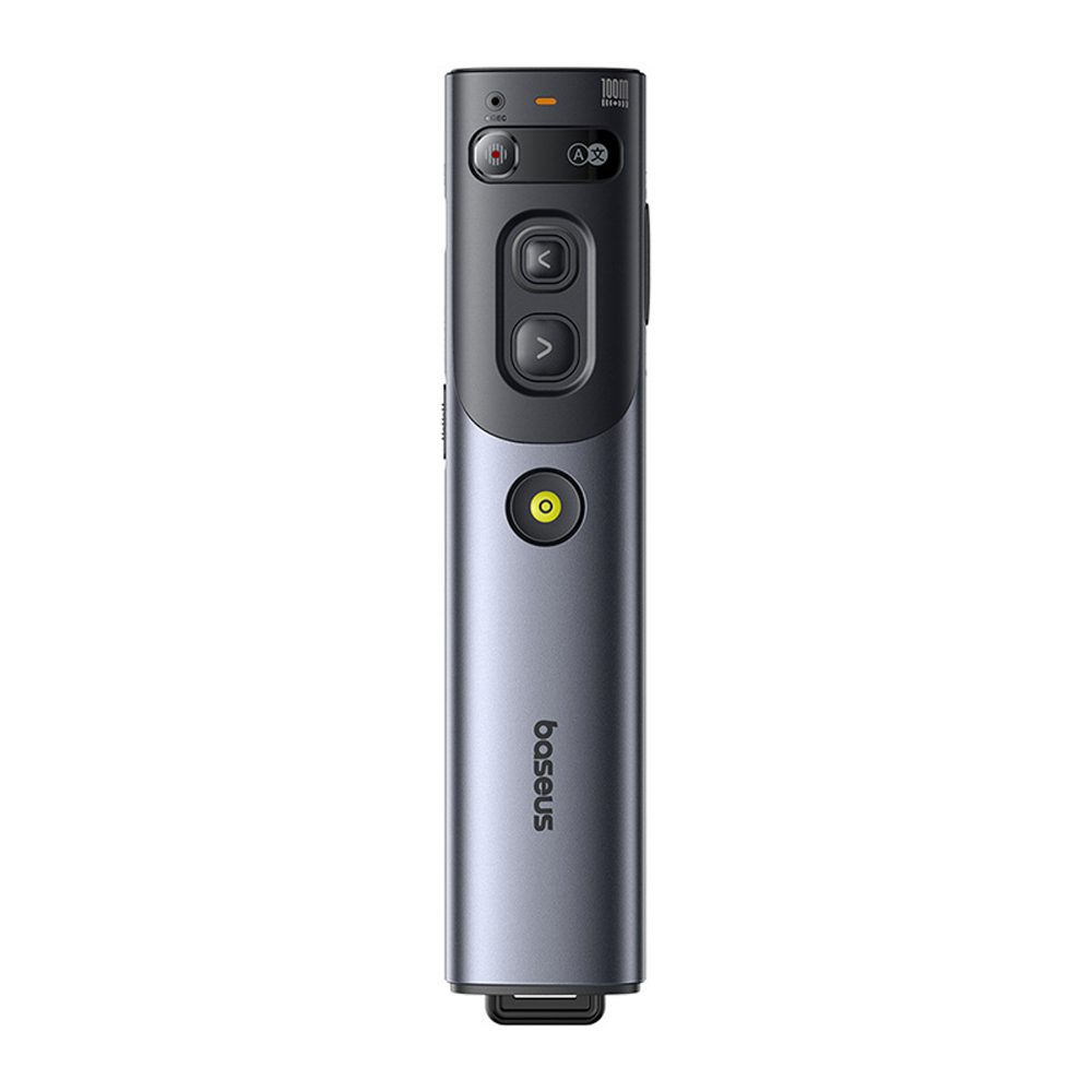 Baseus Orange Dot Laser Pointer with AI and Automatic Translation - Gray (with battery)eng