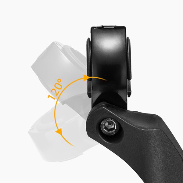 Rockbros 26210001004 bicycle mirror, right, rear - blackeng