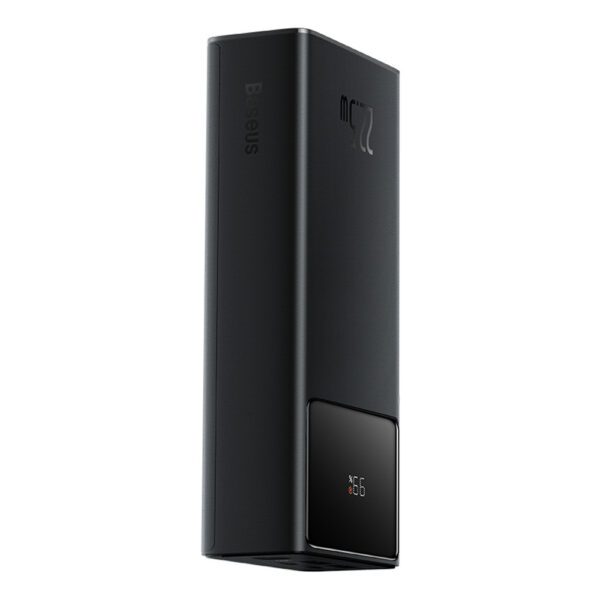 Baseus EnerFill FP41 30000mAh 22.5W Power Bank with Baseus Simple USB-A - USB-C 3A 30cm Cable - Blackeng