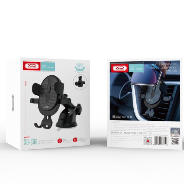 XO car holder C60 black set