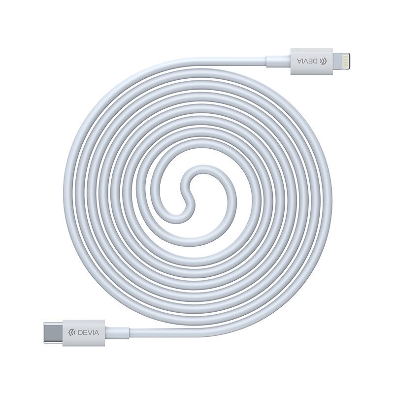 Devia cable Smart EC146 PD USB-C - Lightning 20W 3A white
