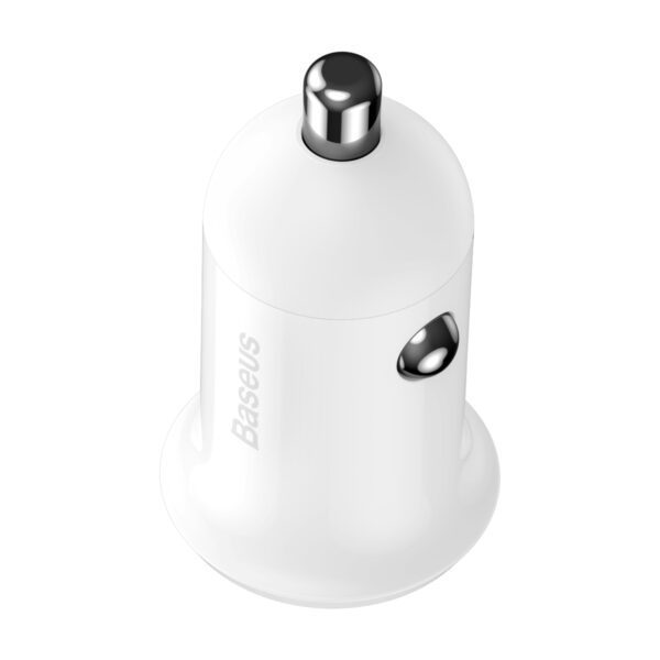 Baseus car charger Grain Pro 2x USB 4,8A white