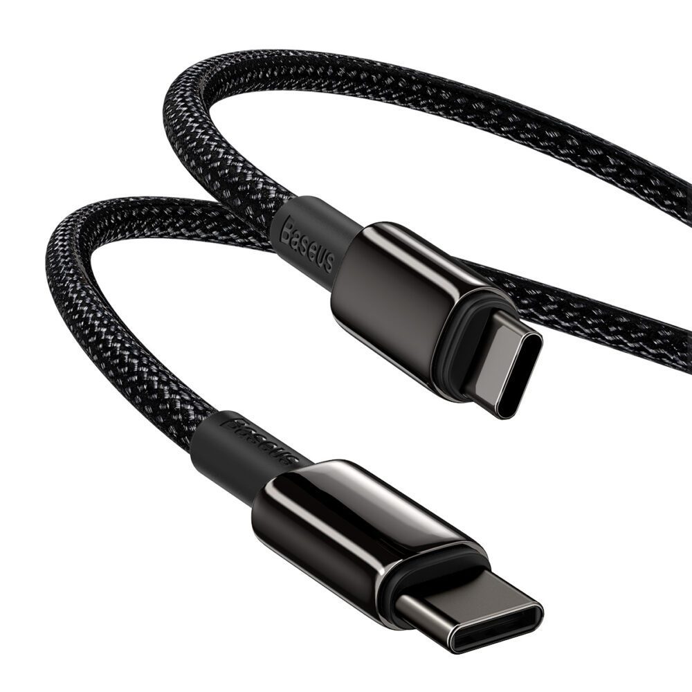 218601_oryg Baseus cable Tungsten PD USB-C - USB-C 1,0 m black 100W