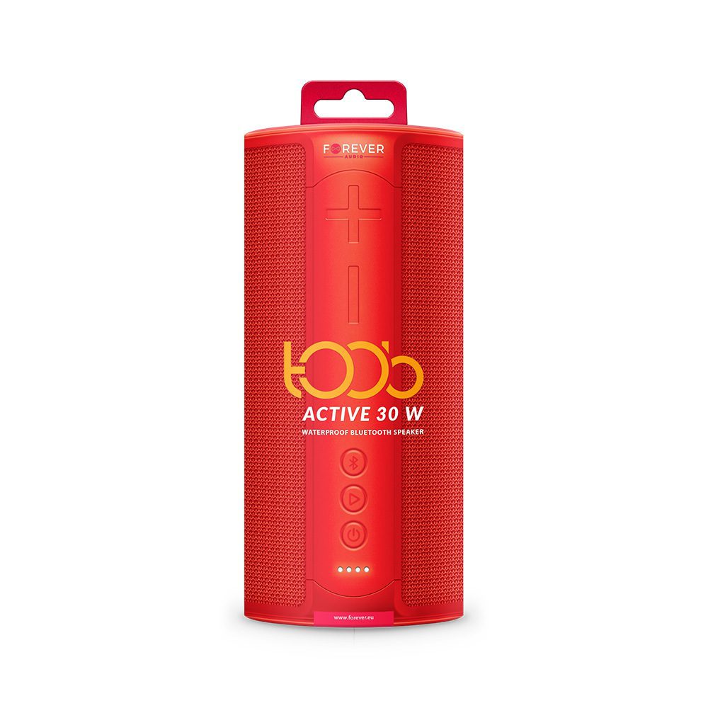Forever Bluetooth speaker Toob 30 BS-950 red