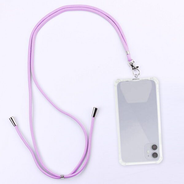Universal neck strap for phones violet