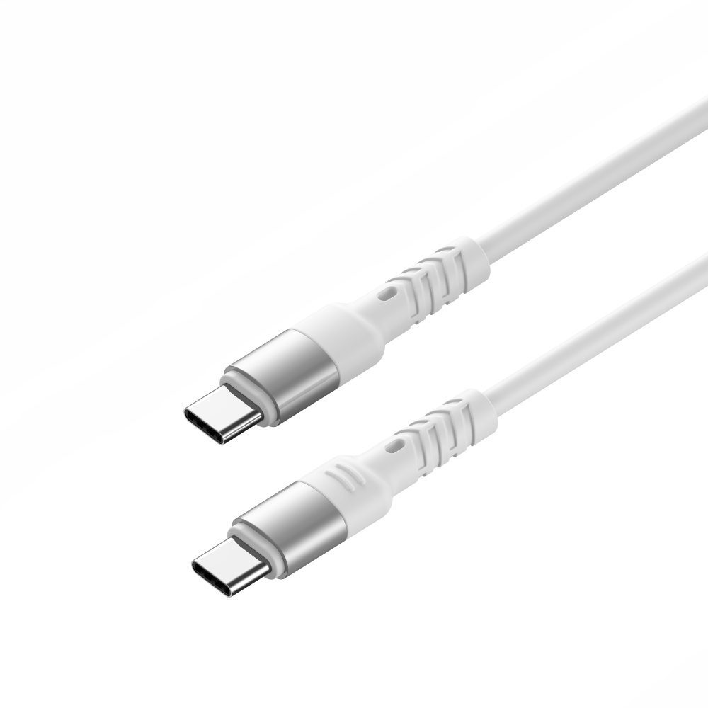 Forever Core High Power cable USB - USB-C 2,0 m white 100W for GaN