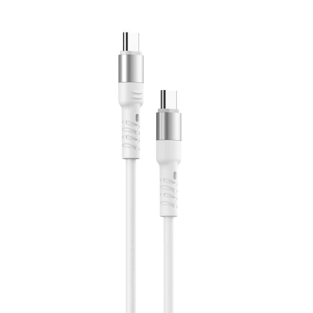 Forever Core High Power cable USB - USB-C 2,0 m white 100W for GaN