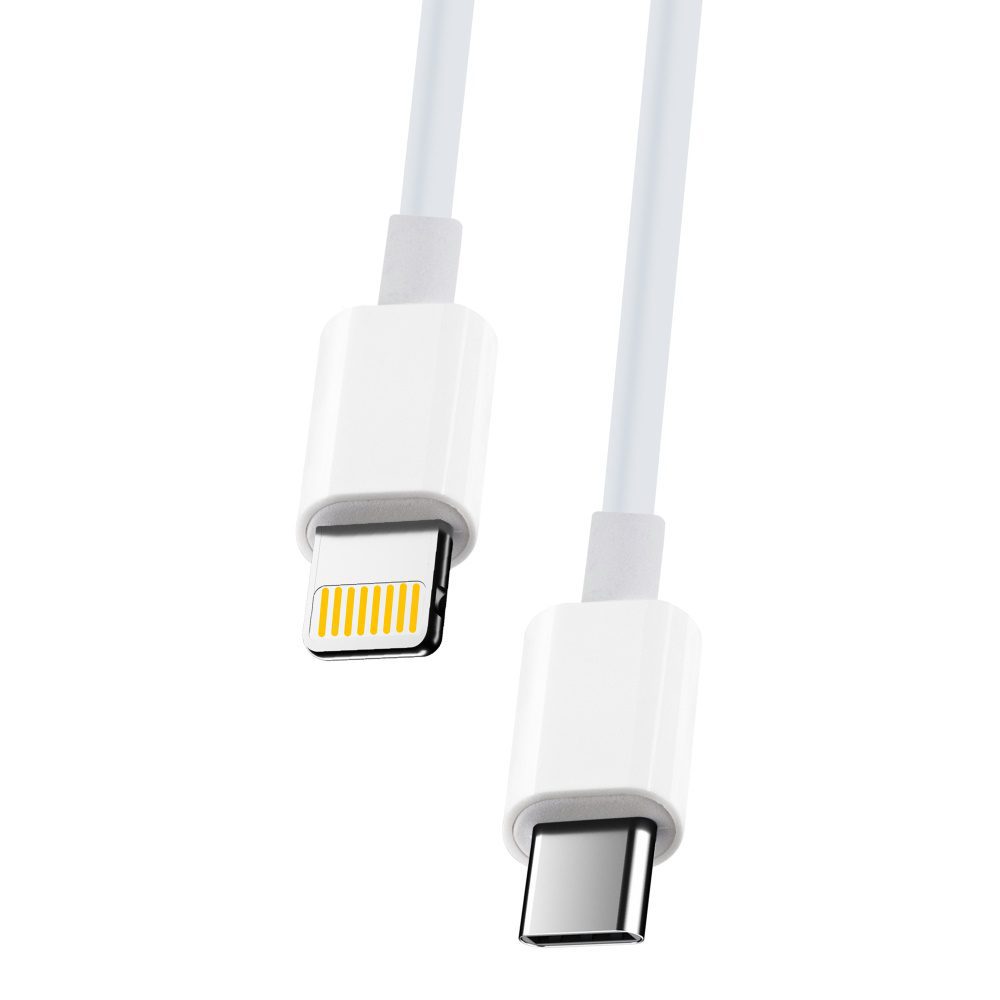 Maxlife MXUC-05 cable USB-C - Lightning 2,0 m 20W white