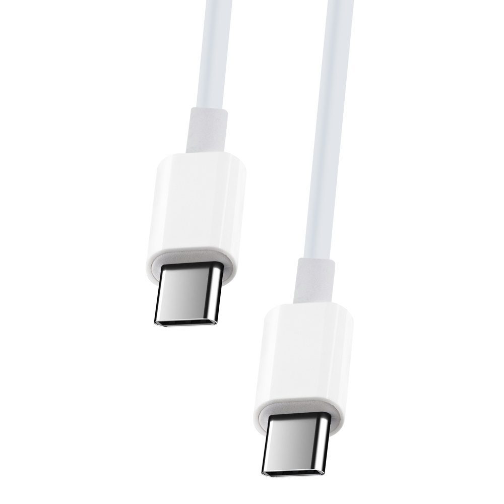 Maxlife MXUC-05 cable USB-C - USB-C 2,0 m 60W white
