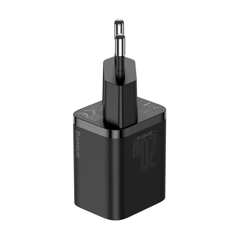Baseus wall charger Super Si PD 20W 1x USB-C black