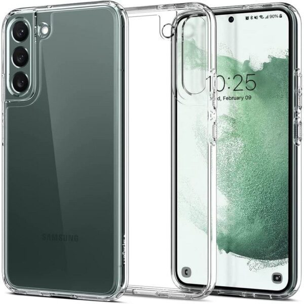 252883_oryg Spigen Ultra Hybrid case for Samsung Galaxy S22 crystal clear