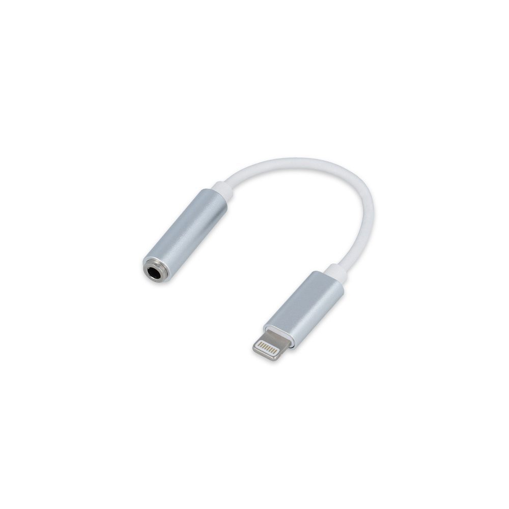 253178_oryg Setty adapter Lightning - audio jack 3,5mm white