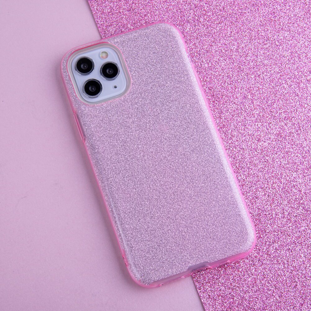 259547_oryg Glitter 3in1 case for iPhone 11 Pro pink