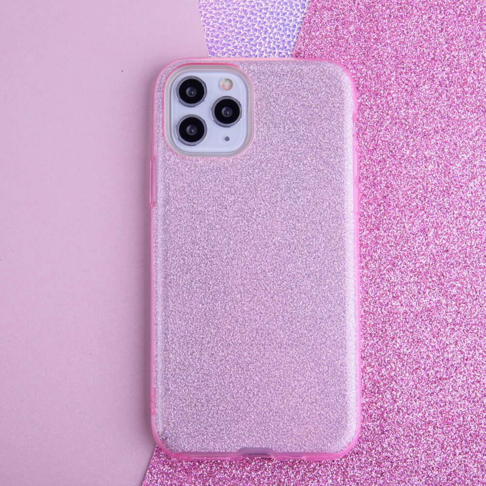 259550_oryg Glitter 3in1 case for iPhone 11 Pro pink