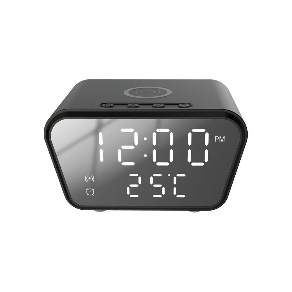 Rebeltec QI 10W W500 wireless charger with alarm clock