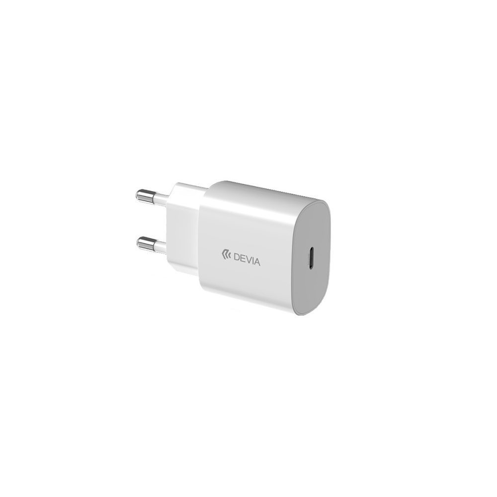 267857_oryg Devia wall charger Smart PD 25W 1x USB-C white