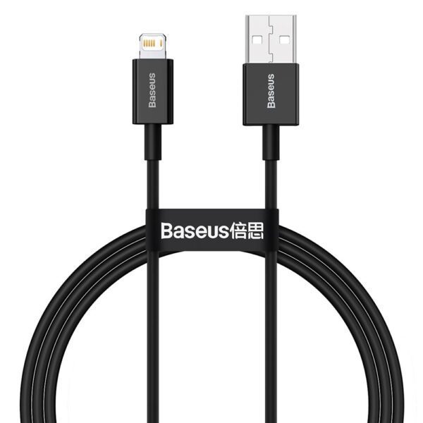 Baseus cable Superior USB - Lightning 1,0 m 2,4A black