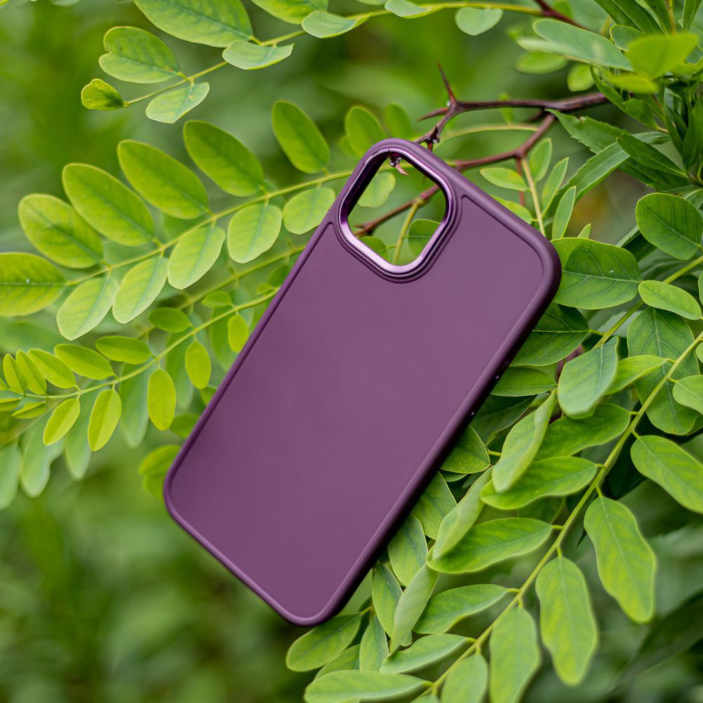 Satin case for Xiaomi Redmi 13C 4G / 13C 5G / Poco C65 burgundy