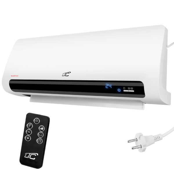 Air curtain LTC with ceramic heating element 1100/2200W with remote control