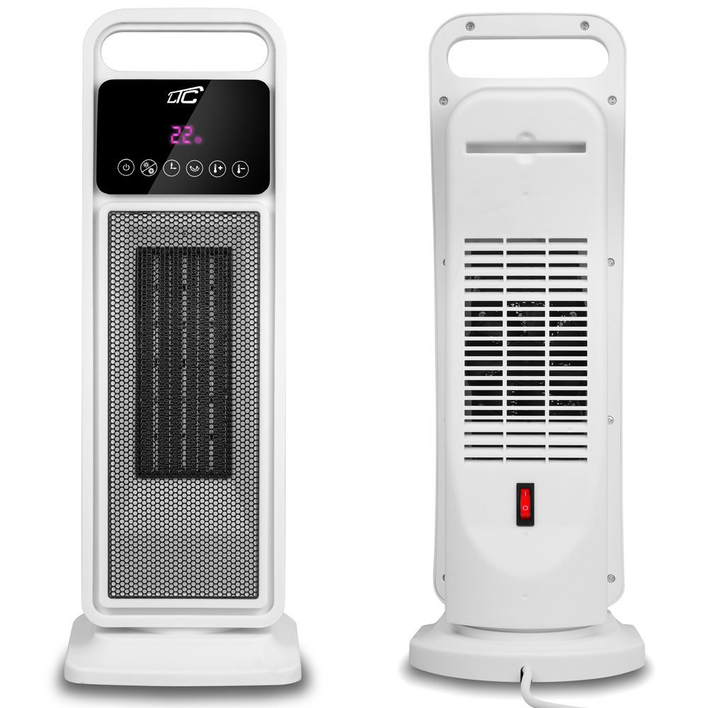 White heater LTC with ceramic heating element 1400/2000W with remote