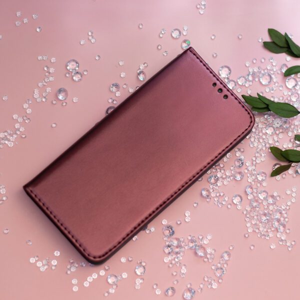 309134_oryg Smart Magnetic case for Honor Magic 7 Lite burgundy