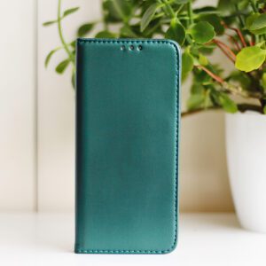 Smart Magnetic case for Samsung Galaxy A06 4G dark green