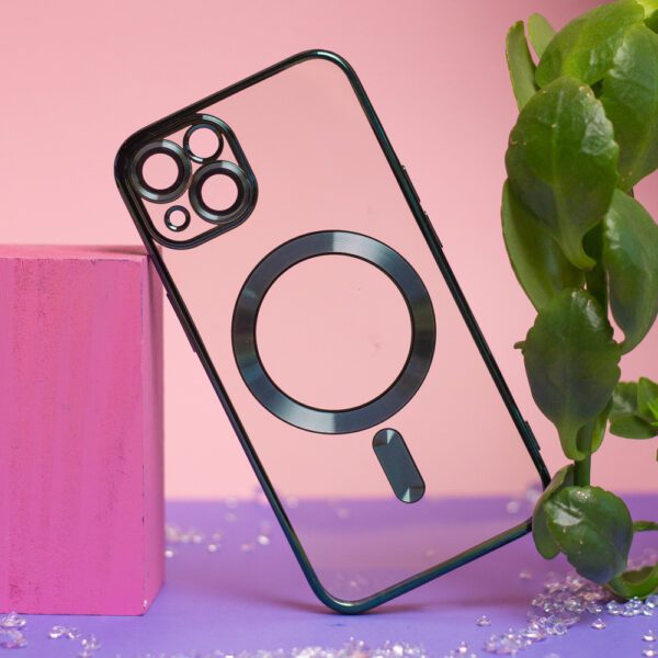 Color Chrome Mag case for Samsung Galaxy A16 4G / A16 5G green