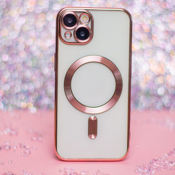 Color Chrome Mag case for Samsung Galaxy A16 4G / A16 5G rose gold