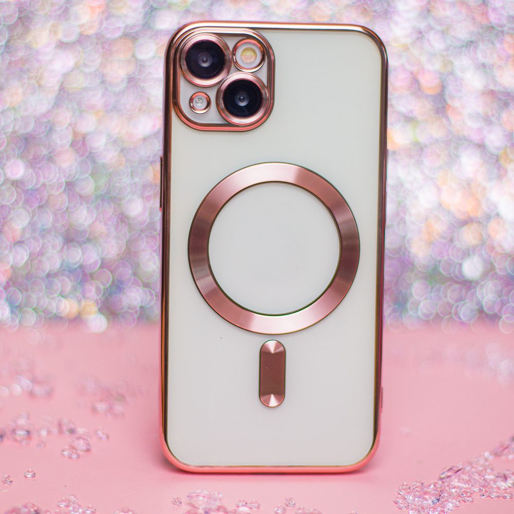 Color Chrome Mag case for Samsung Galaxy A16 4G / A16 5G rose gold