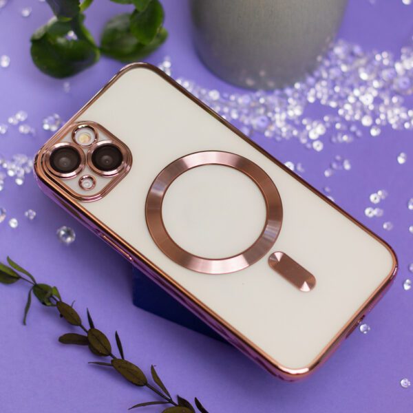 Color Chrome Mag case for Samsung Galaxy A16 4G / A16 5G rose gold