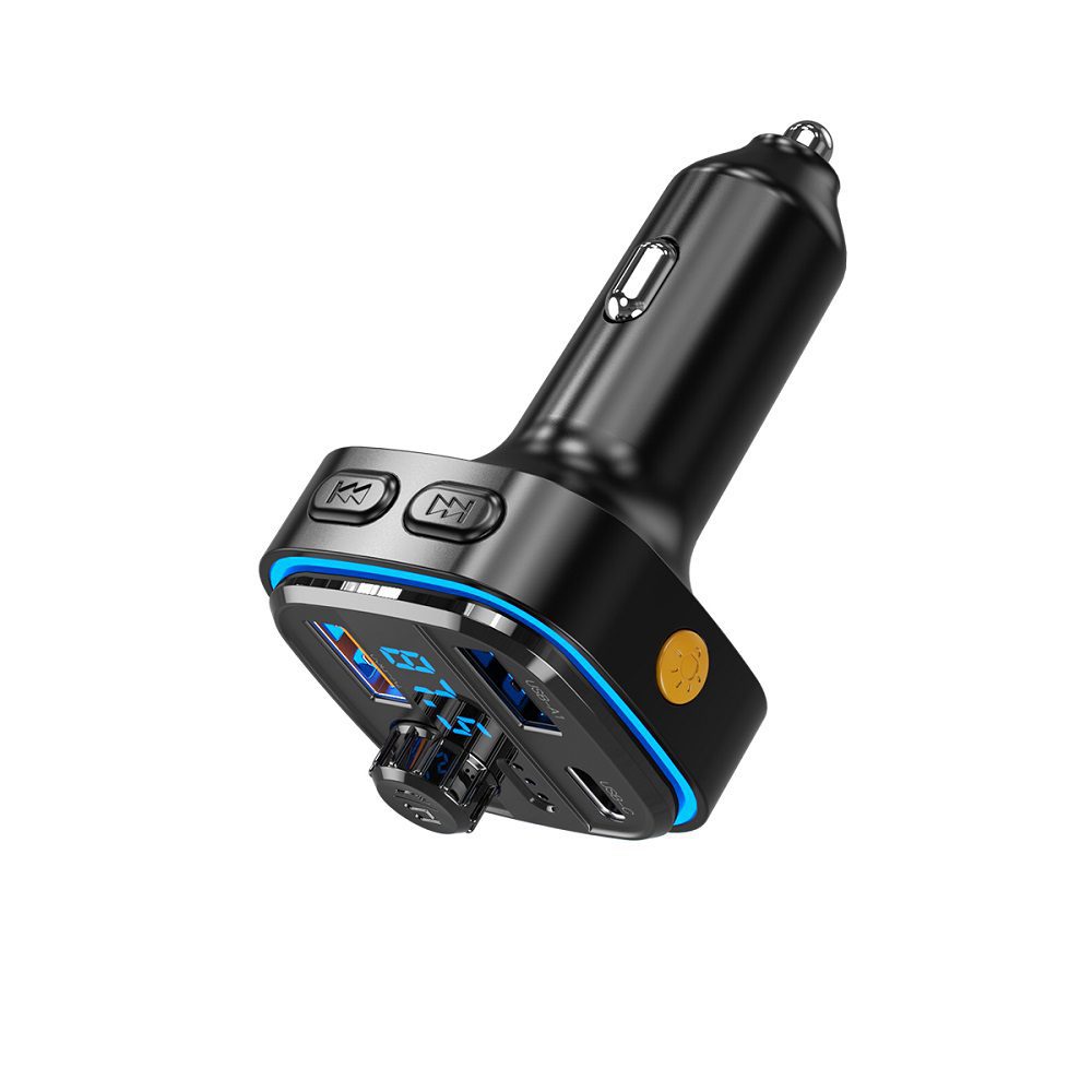 310208_oryg XO transmitter FM BCC08 Bluetooth MP3 car charger 3,1A black
