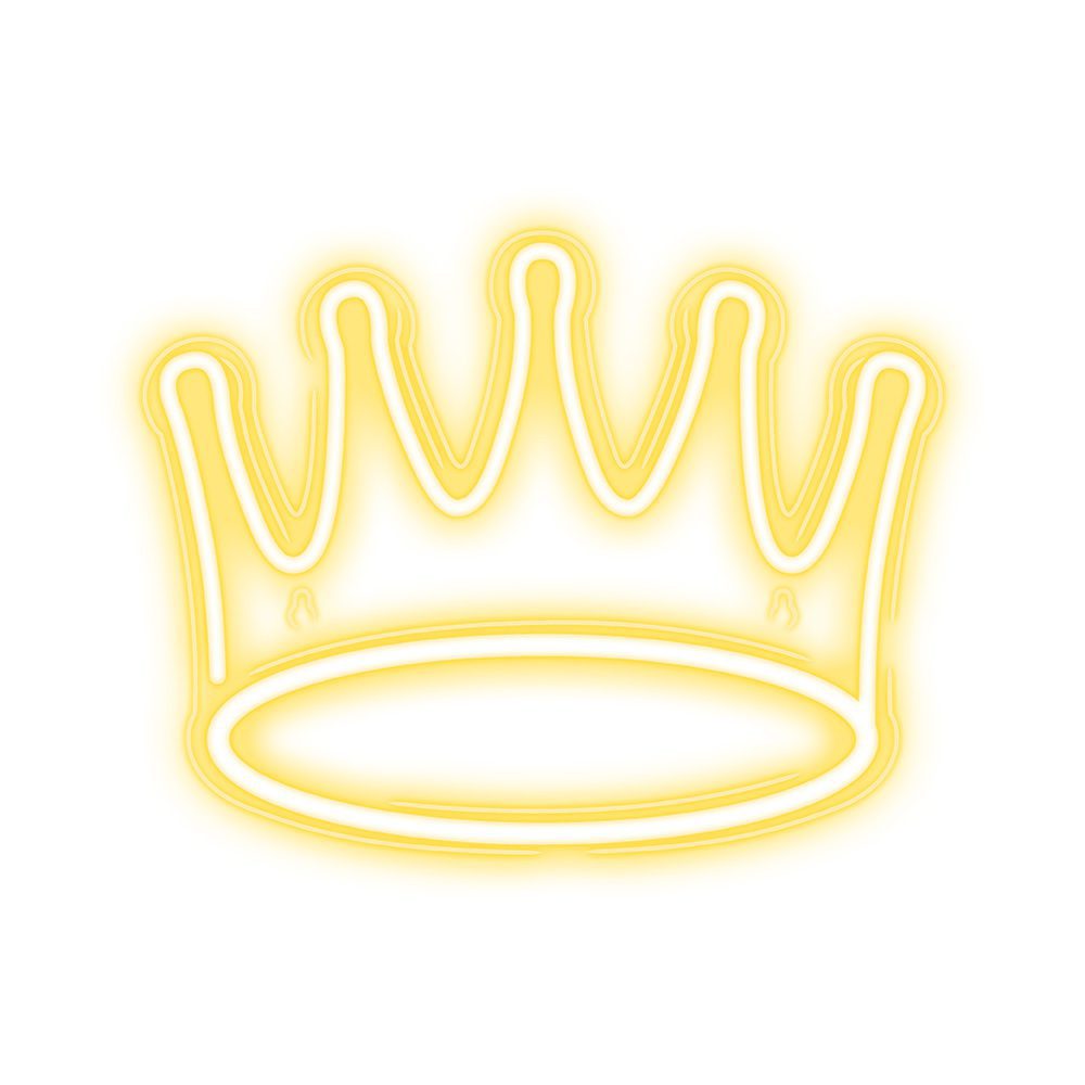 ż_Neon PLEXI LED CROWN warm white NNE12 Neolia